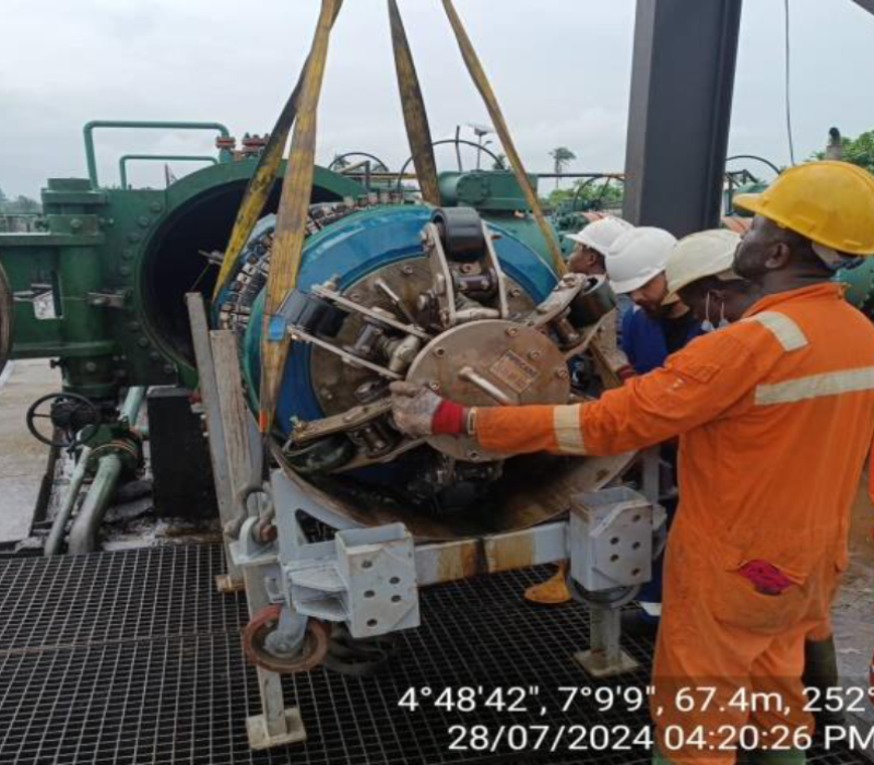 CLEANING AND INTELLIGENT PIGGING OF 36” X 21.5KM RUKPOKWU - OGALE