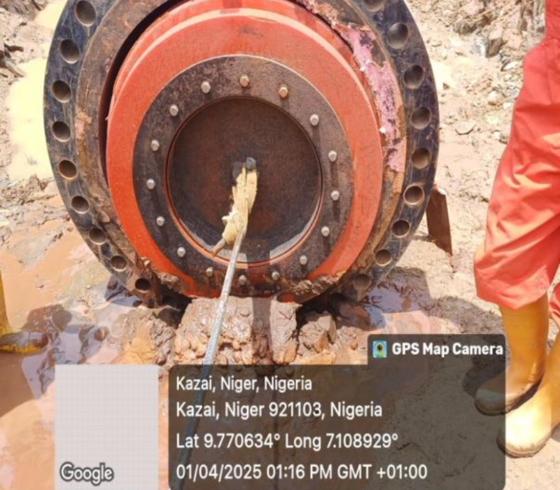 RECOVERY OF MANDREL PIG